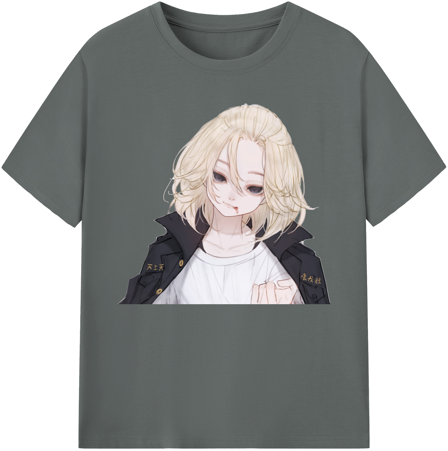 （画像用） 東京リベンジャーズ Tokyo Revengers 綿100％ メンズ半袖Tシャツ｜肌触りやわらか＆通気性